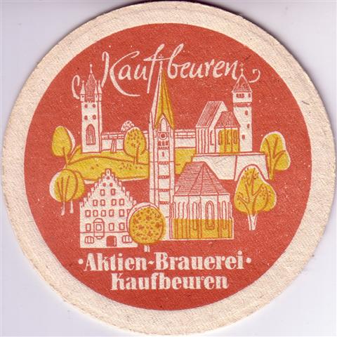 kaufbeuren kf-by aktien stadt 3-4a (rund215-kaufbeuren-gelbrot) 